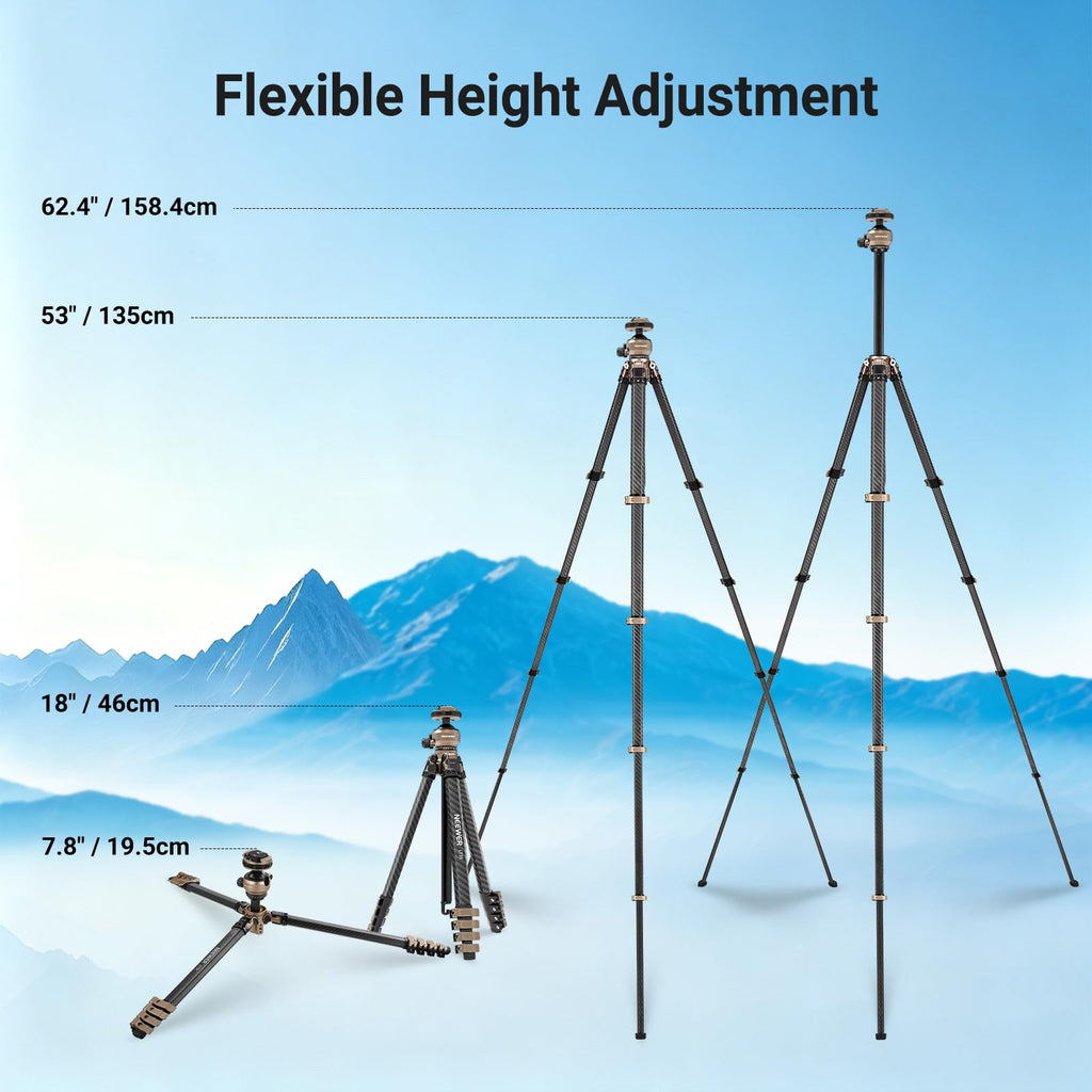 Carbon Fiber Travel Tripod G8148