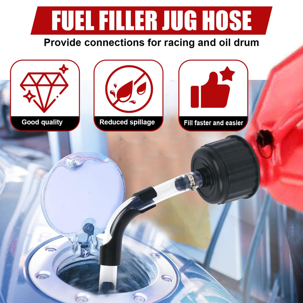 5 Gallon Fuel Jug Hose and Cap Kit M39324