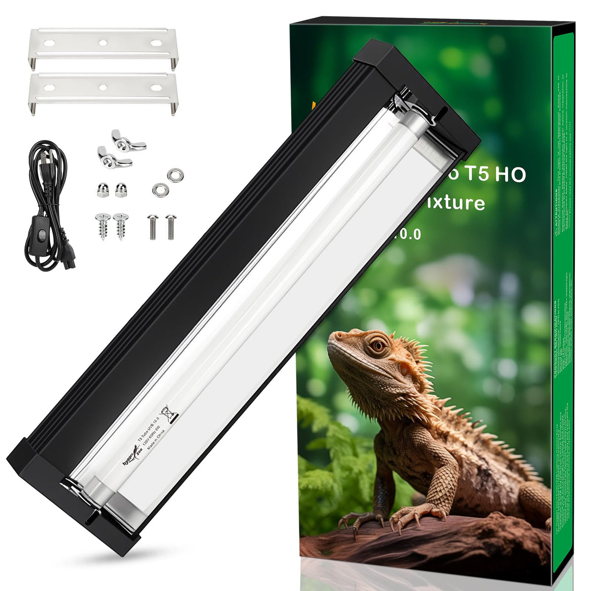 8W UVB Reptile Light Fixture Kit H716