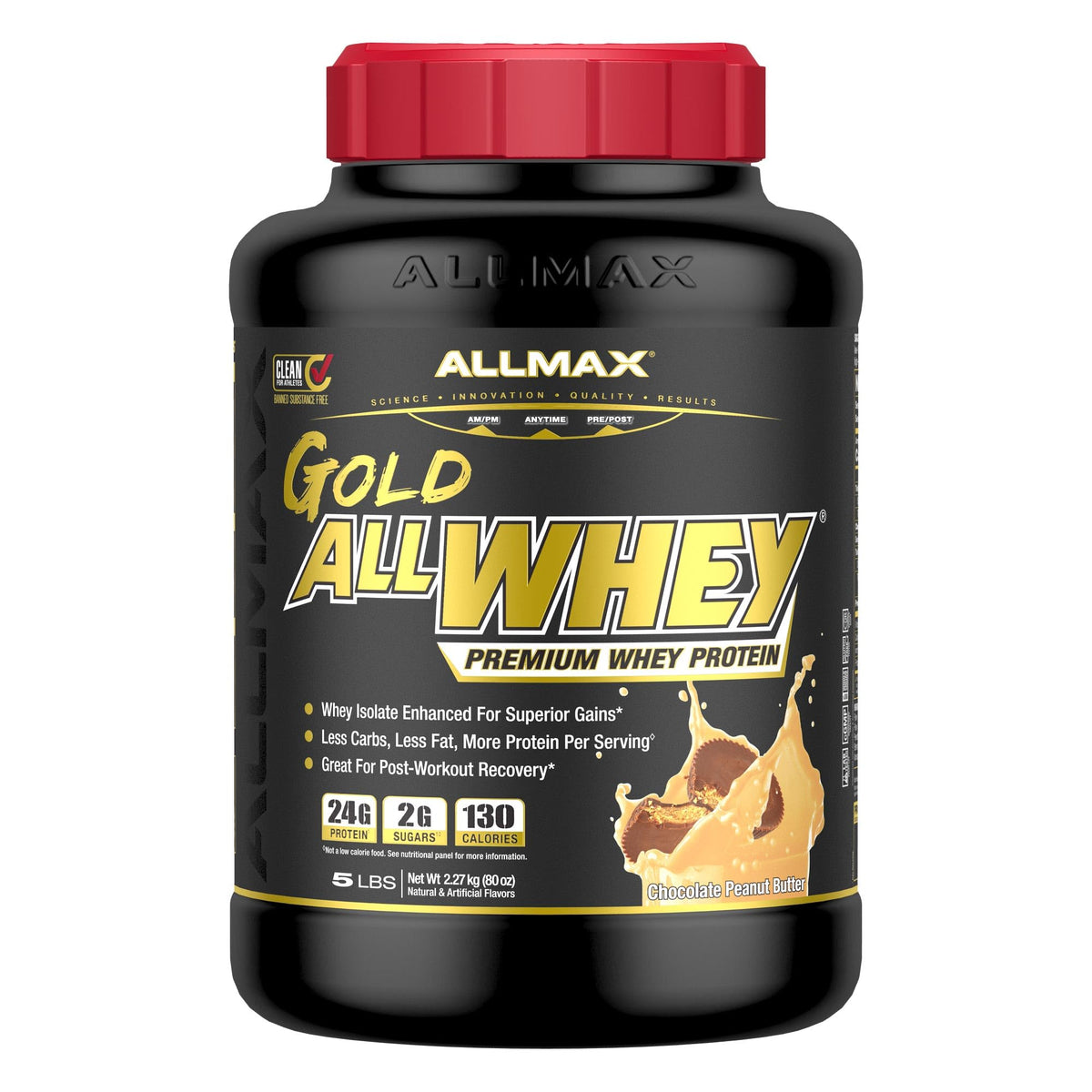 Whey Protein Powder Chocolate Peanut Butter 5 lb T9800