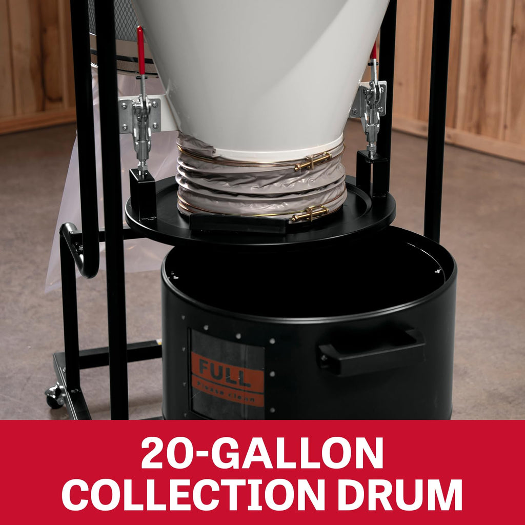 1-1/2 HP 2-Micron Filter Dust Collector N67998