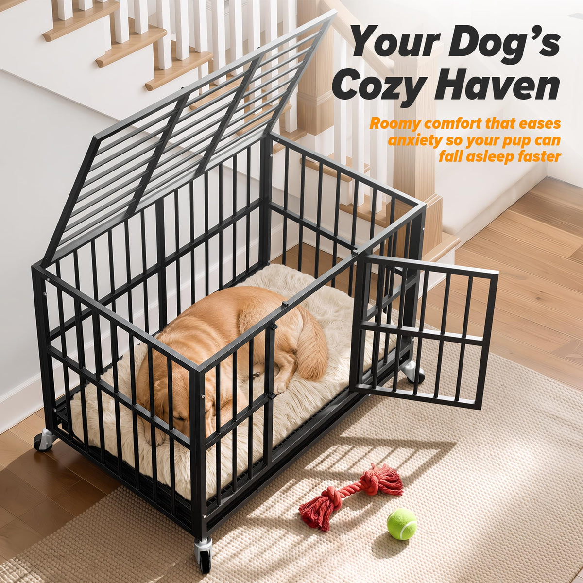 48 Inch Heavy Duty Dog Crate V781