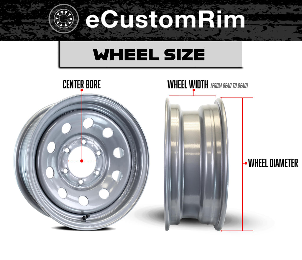 12 Inch 5 Lug Trailer Tire Rim Assembly Q493635