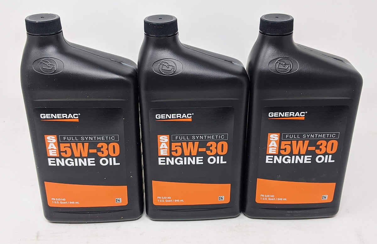 Full Synthetic 5W-30 Motor Oil Quart Bottle Pack of 3 K4089