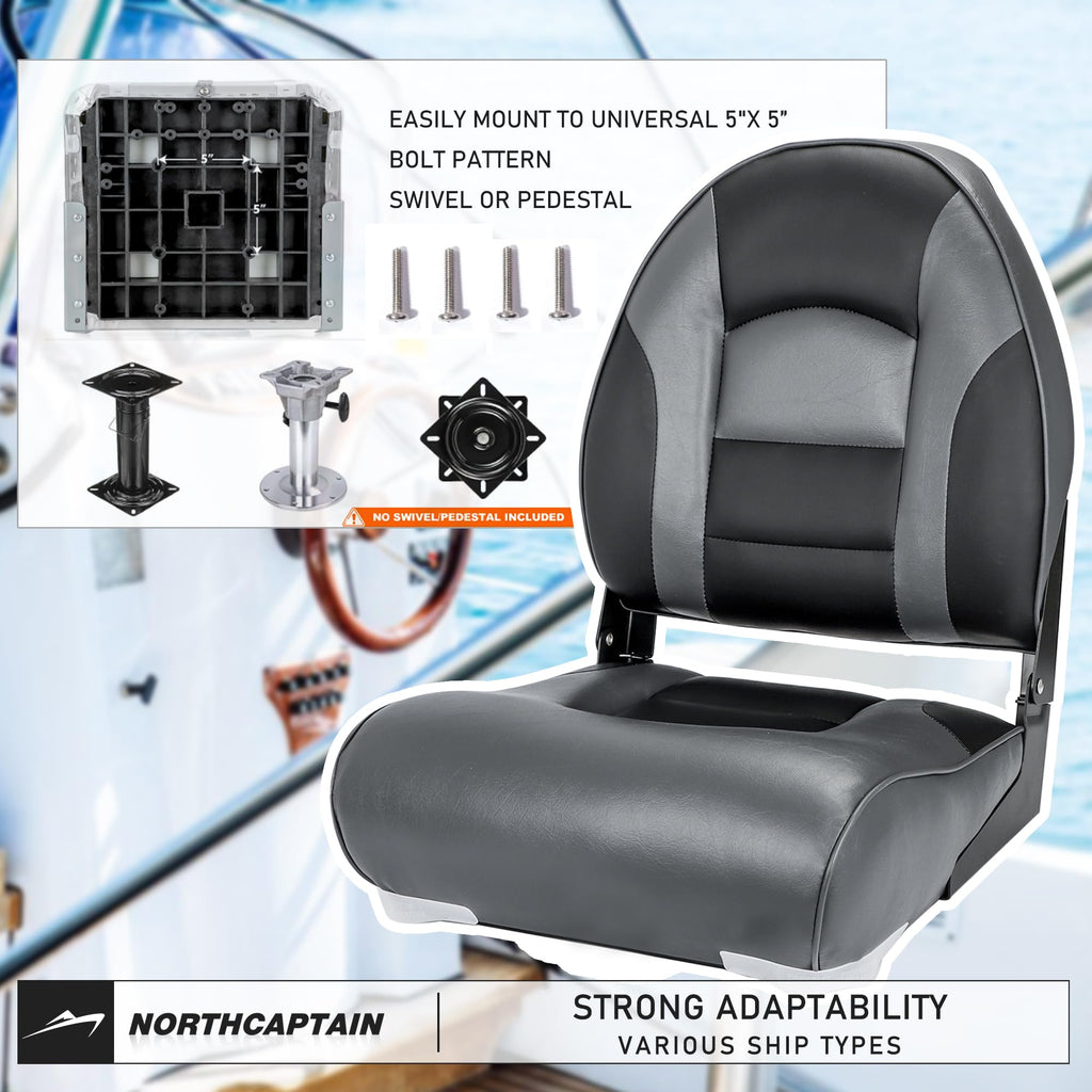 High Back Folding Boat Seat R133686