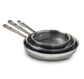 3 Piece Stainless Steel Frypan Cookware Set I105