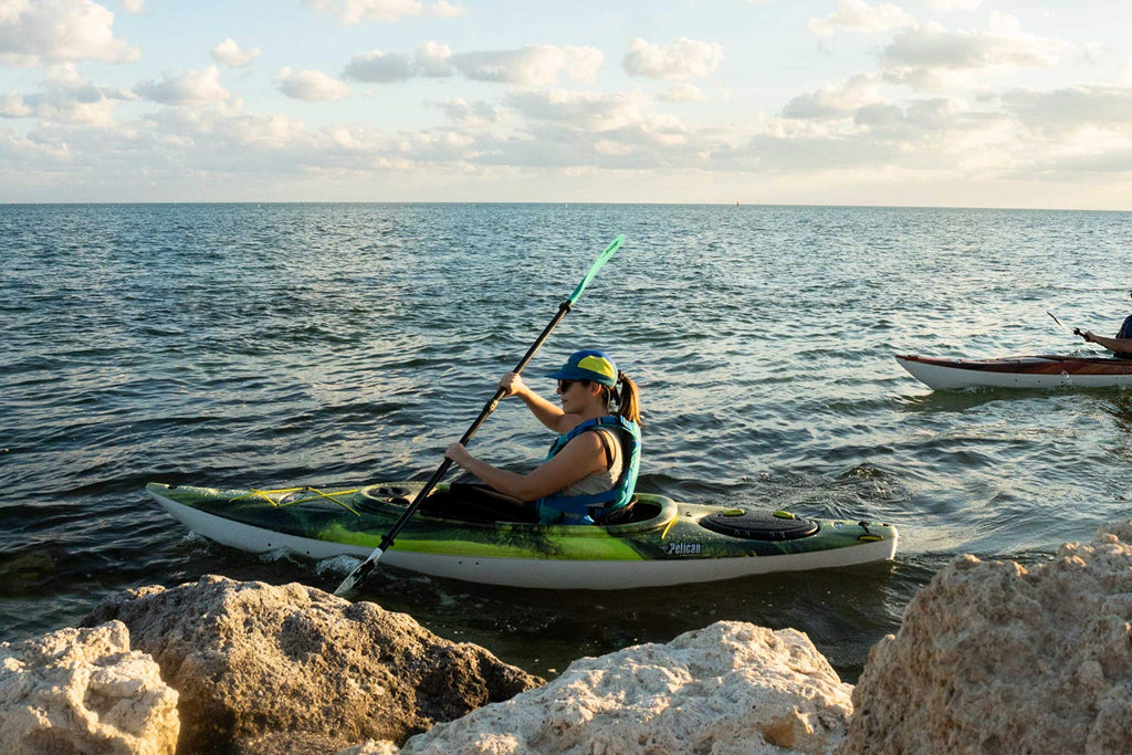 Adjustable Fiberglass Kayak Paddle with Nylon Blades Q16098