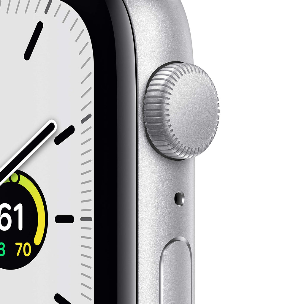 Silver Aluminum Case with White Sport Band Smartwatch B16593