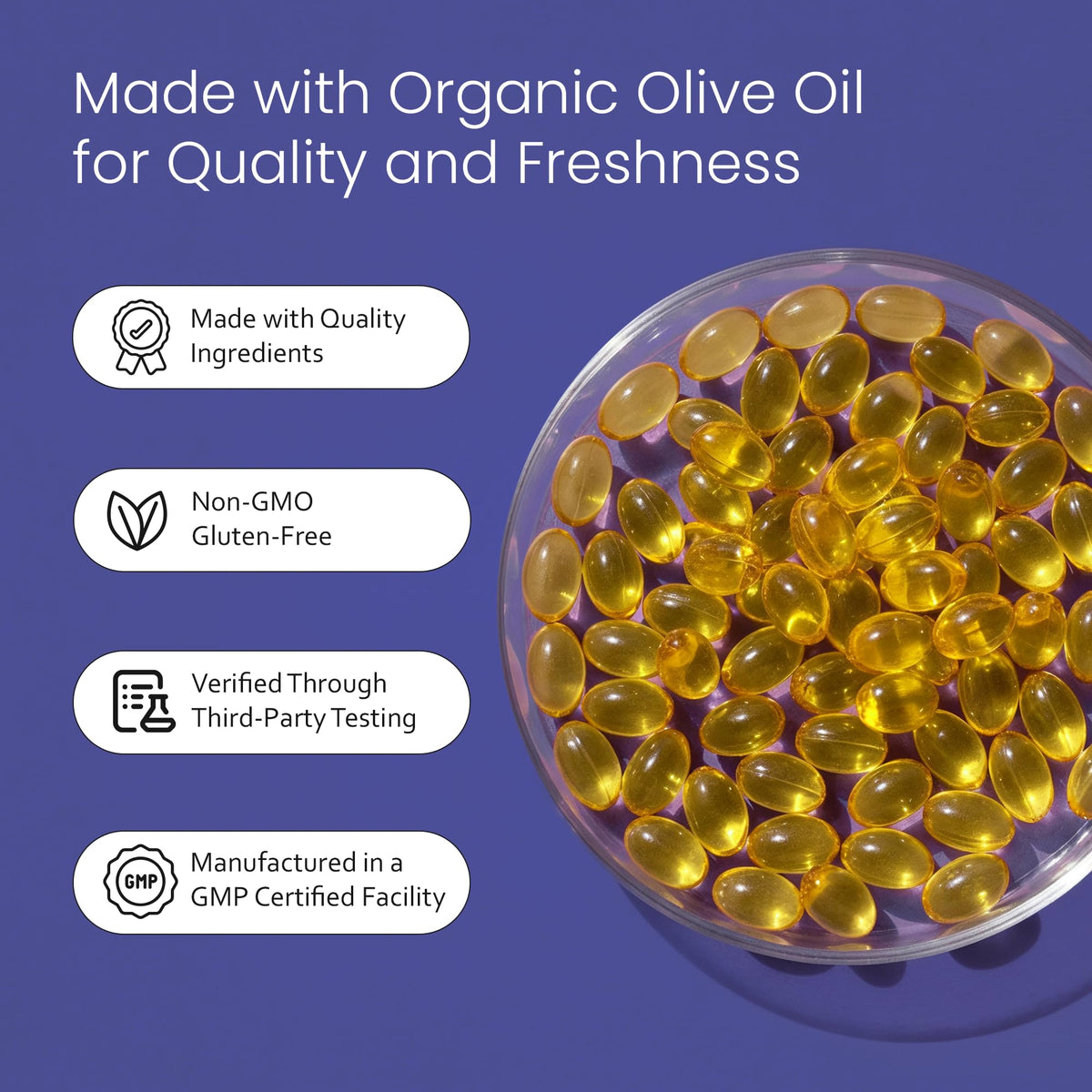 Odorless Garlic 100:1 Extract with Olive Oil 150 Softgels I383344