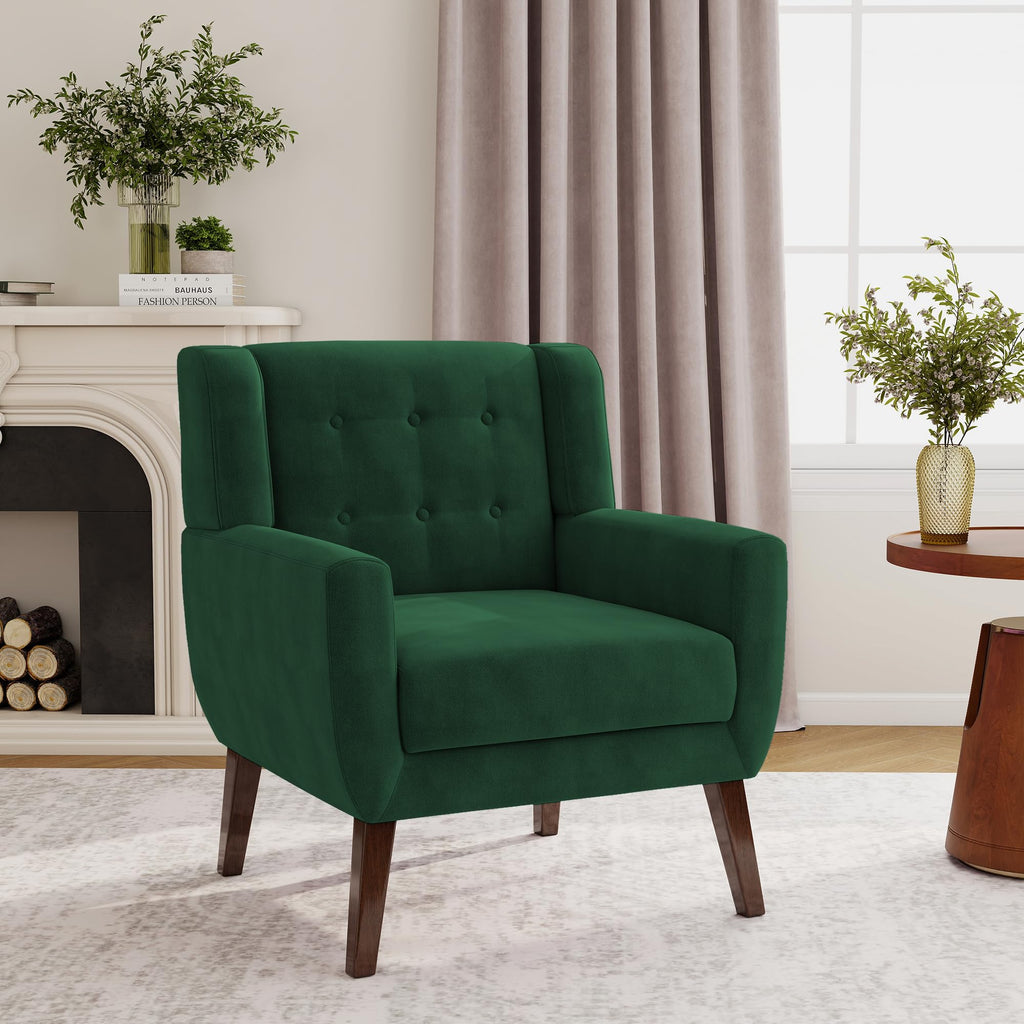 Velvet Accent Chairs Set of 2 E40897
