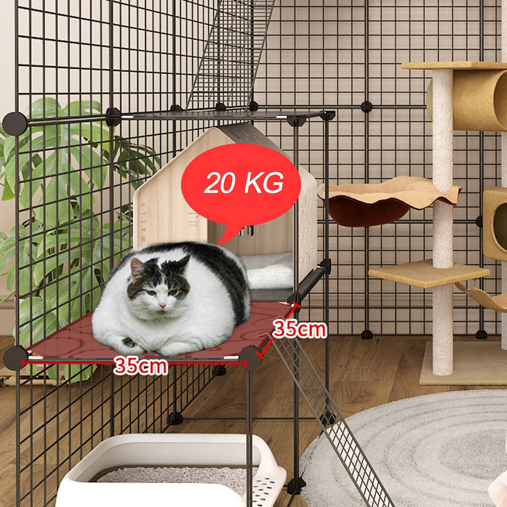 Metal Wire Small Animal Cage 147 * 147 * 146cm A857