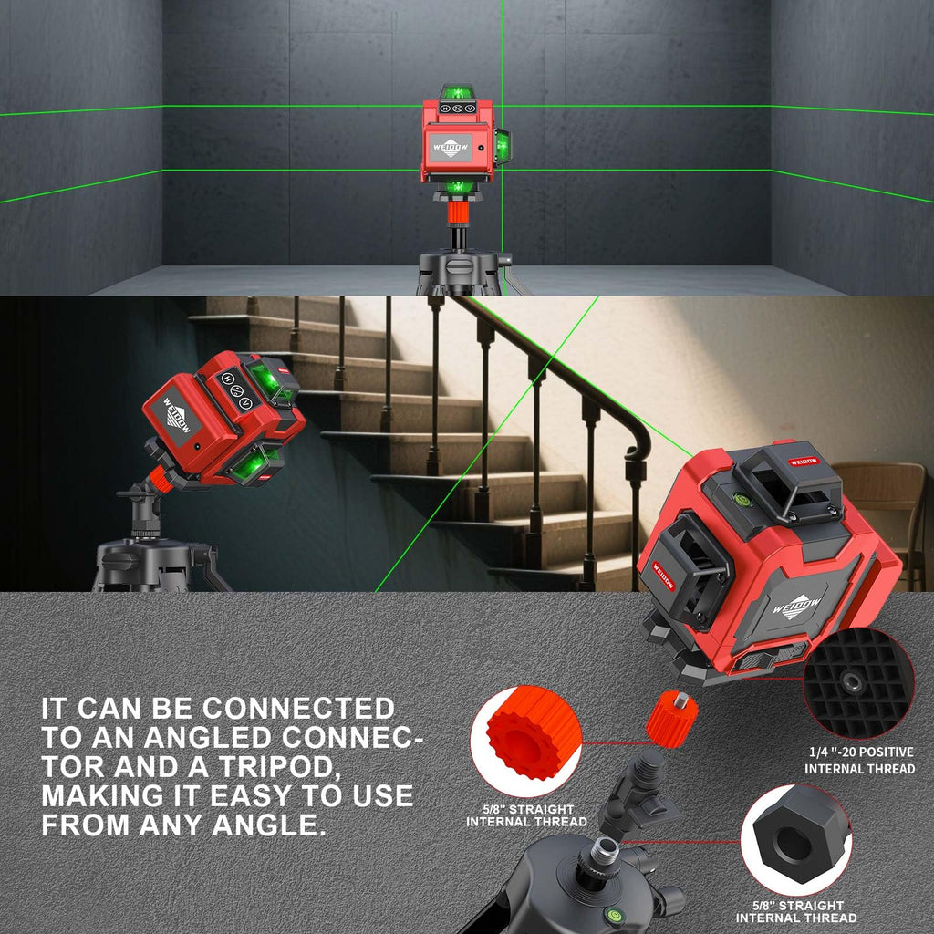 Laser Level Kit with Tripod Y460