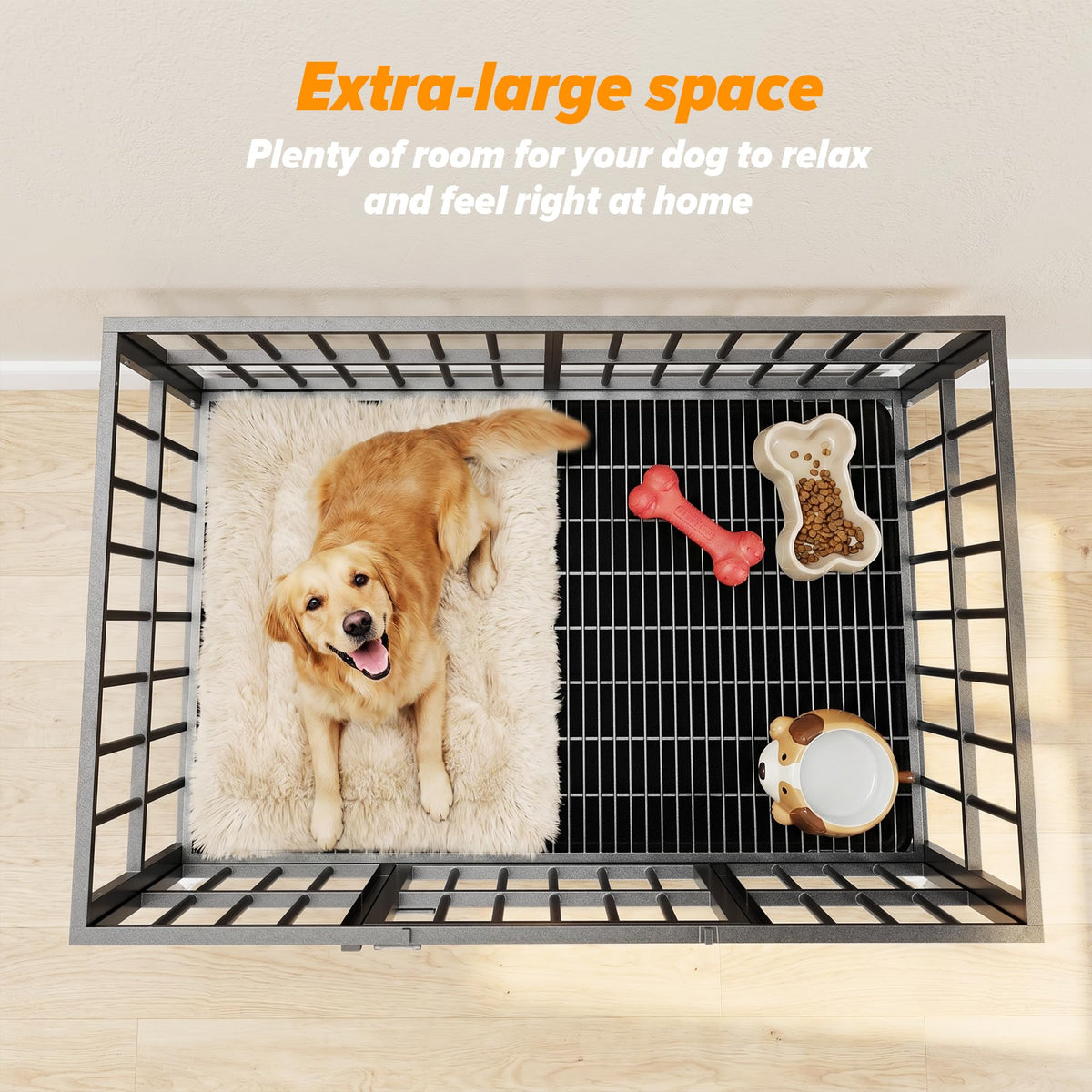 48 Inch Heavy Duty Dog Crate V781