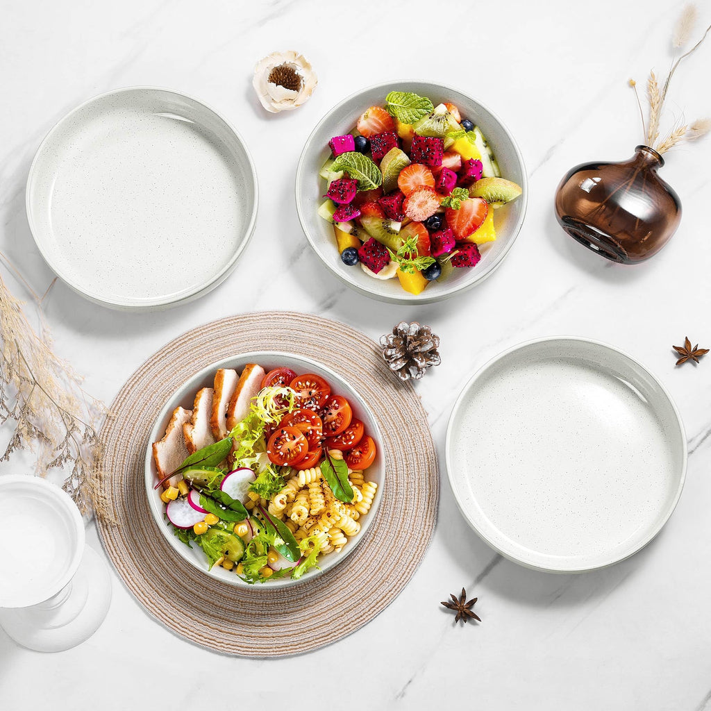 Set of 4 33oz Ceramic Pasta Bowls P66155