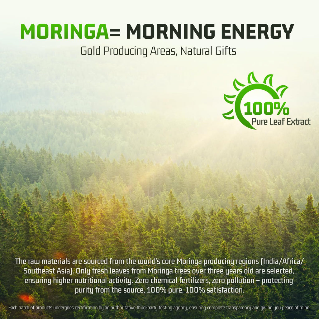 Moringa Capsules 1000mg 60 Count N5627
