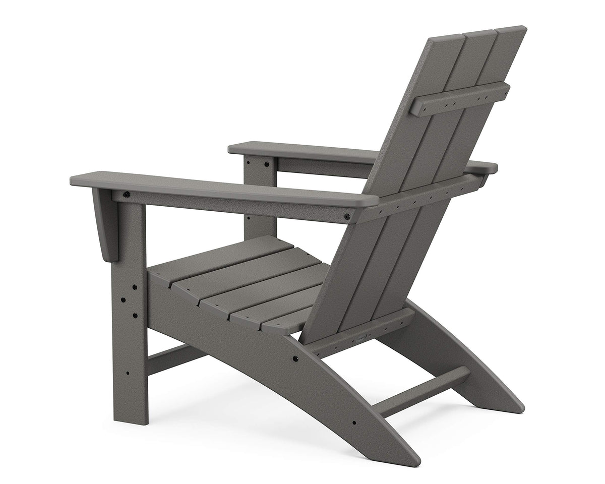 Navy Adirondack Chair & Side Table S685791