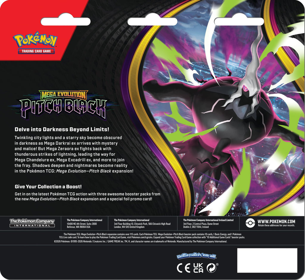 Pokemon TCG 3 Booster Pack Blister C8687