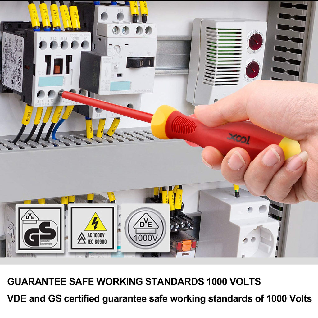 1000V Insulated 8-Piece Screwdriver Set G90873