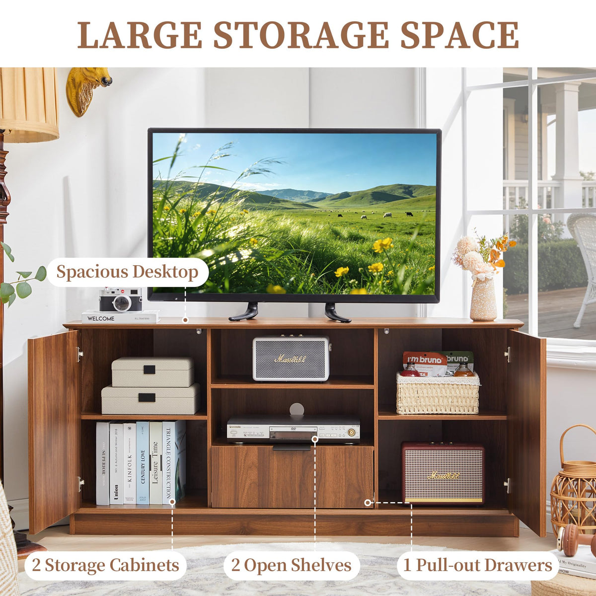 Corner TV Stand up to 65 inch F489291