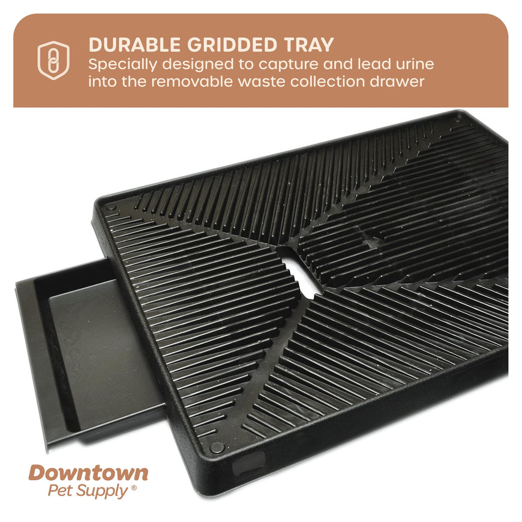 Dog Grass Pad with Tray 20 x 25 with Drawer N8996