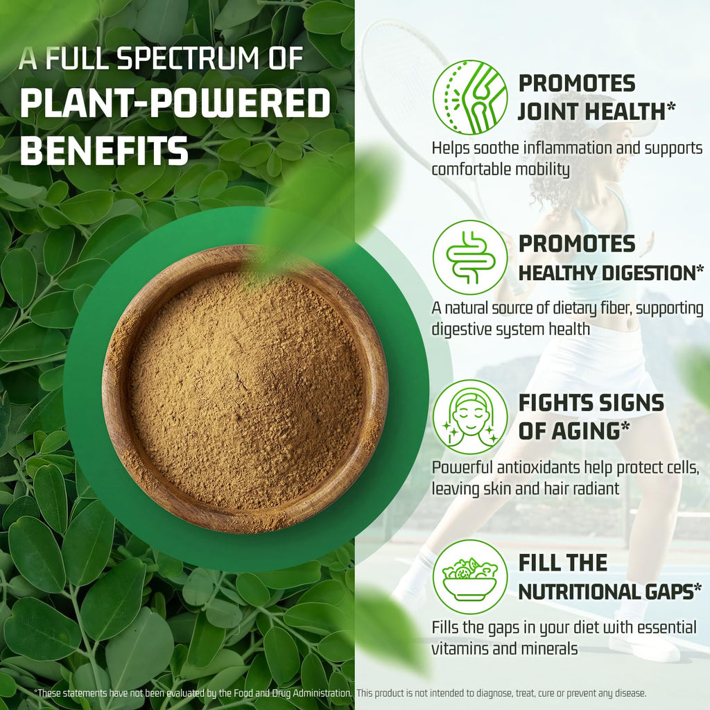 Moringa Capsules 1000mg 60 Count N5627