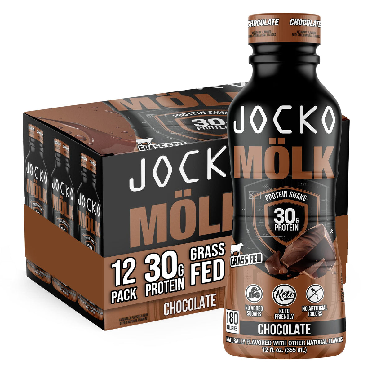 Vanilla and Chocolate Protein Shake 24 Count E281