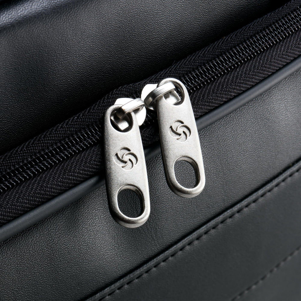 Leather Slim Briefcase D31596