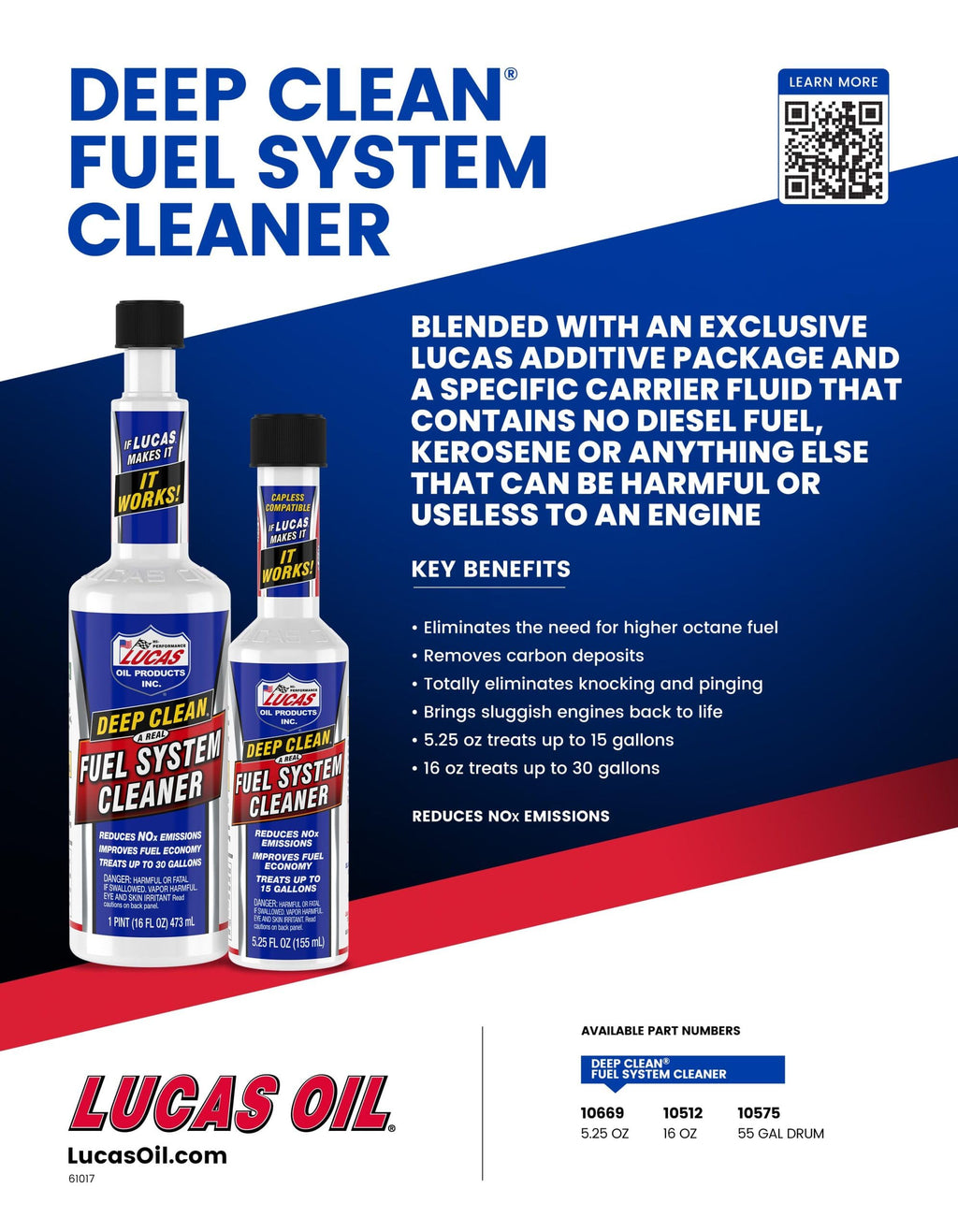 16 oz. Fuel System Cleaner Case of 12 V5748
