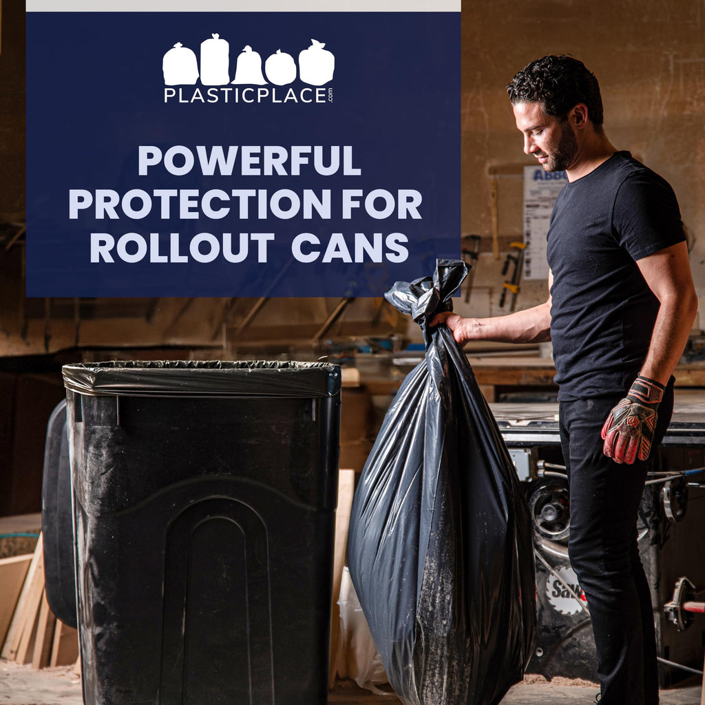 95-96 Gallon Heavy Duty 1.5 Mil Black Trash Bags 25 Count Z546