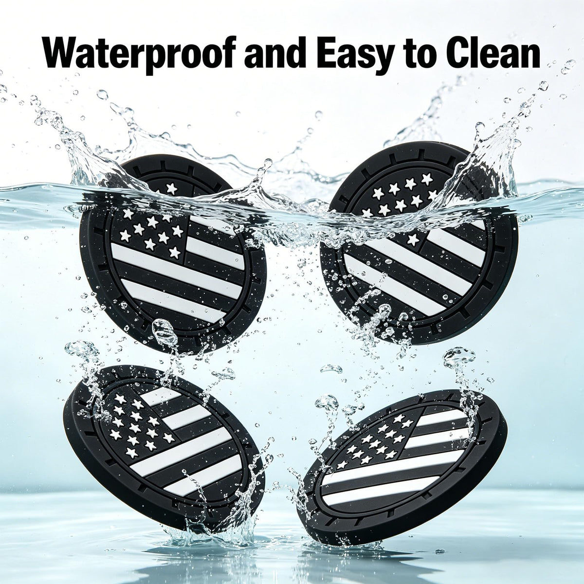 4 Pack Car Cup Holder Coaster S20153
