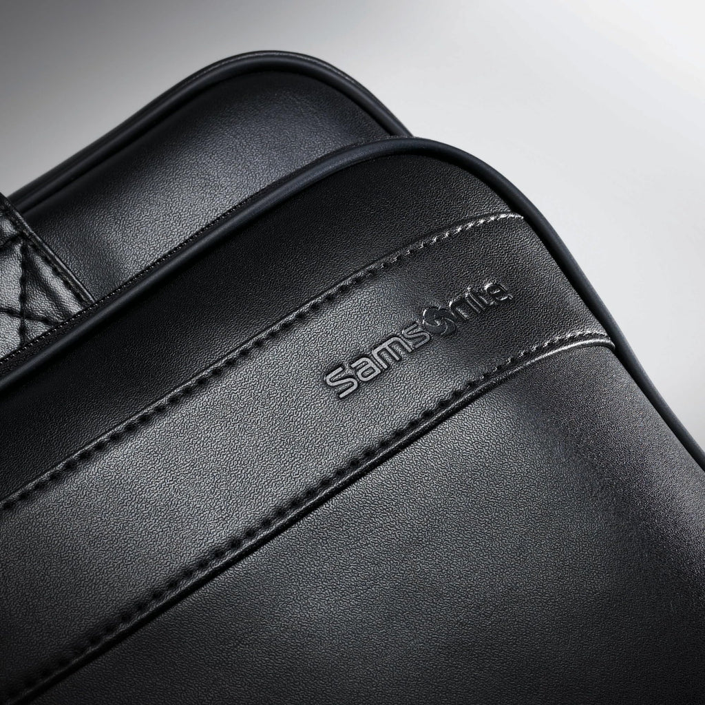Leather Slim Briefcase D31596