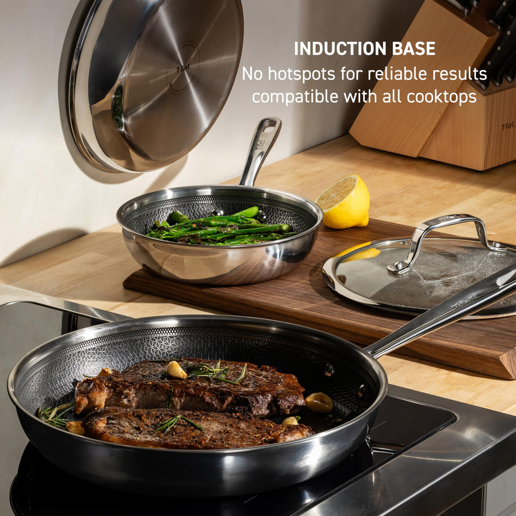 3 Piece Stainless Steel Frypan Cookware Set I105