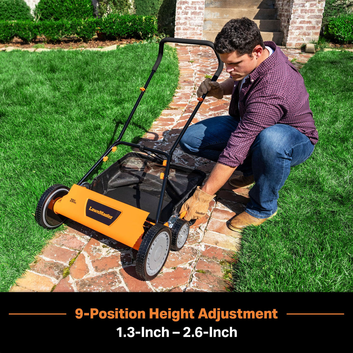 20” 5-Blade Push Reel Lawn Mower S498881