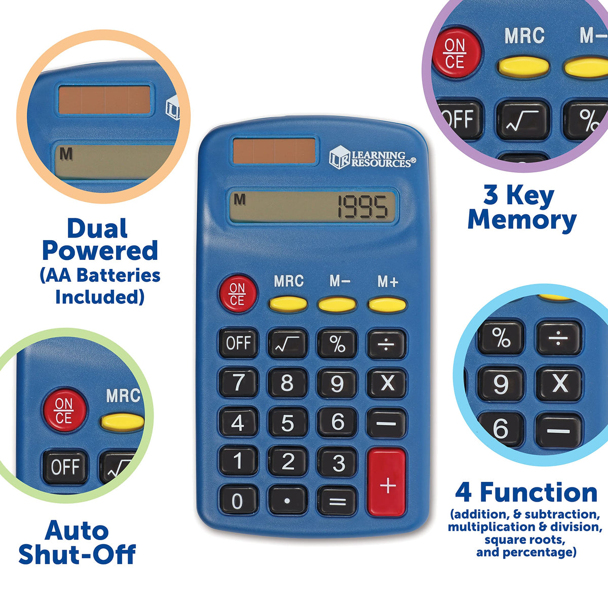 Primary Calculators Set of 10 V2056